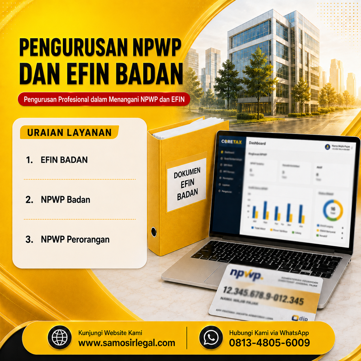 Jasa Pengurusan NPWP & EFIN Badan