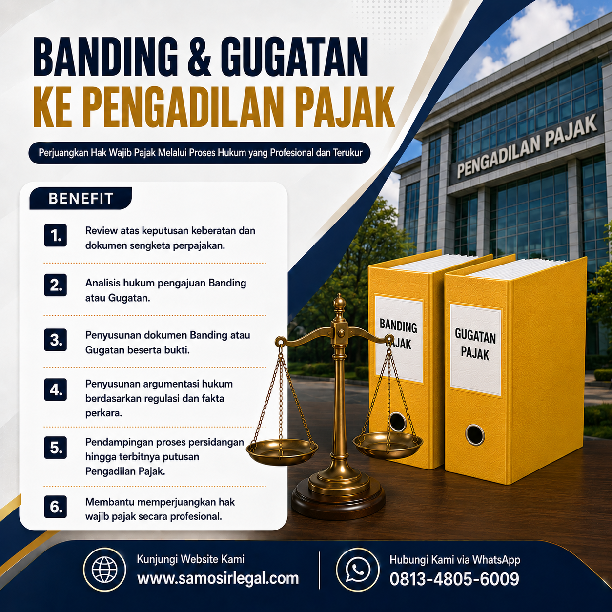 Banding dan Gugatan Pajak ke Pengadilan Pajak